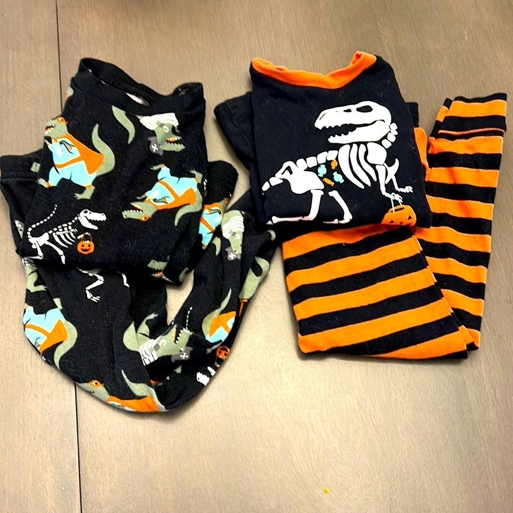 Halloween toddler size 18 months carter pajamas​​​​​